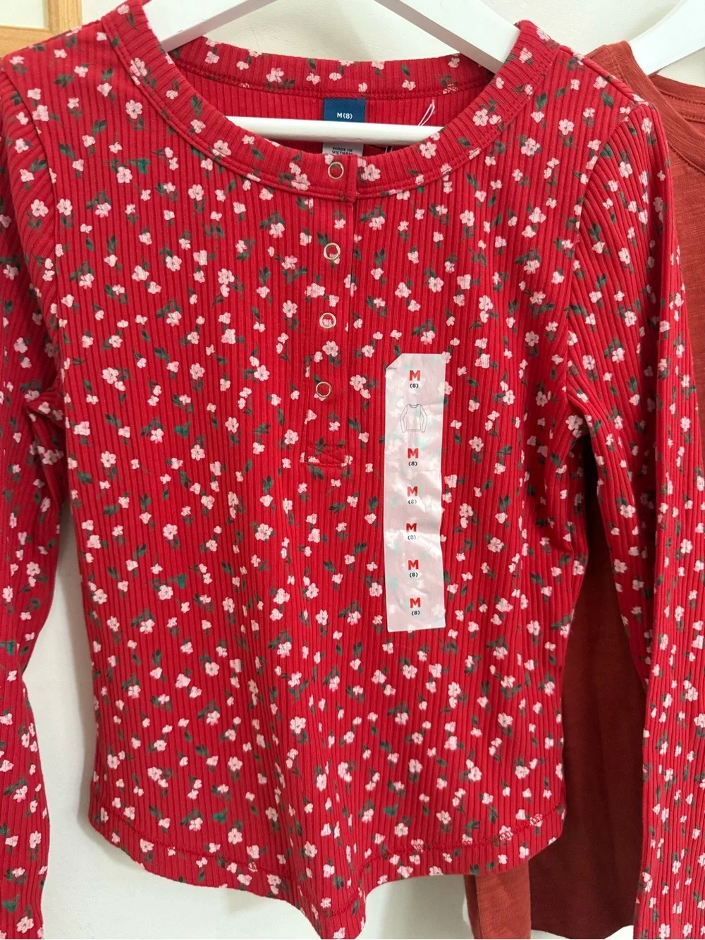 Old Navy - M (8) - NWT 2pk bundle girls LS tees